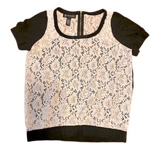 International Concept (INC) Lace Glam Top